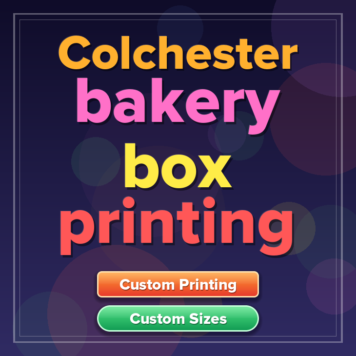 Colchester bakery box printing