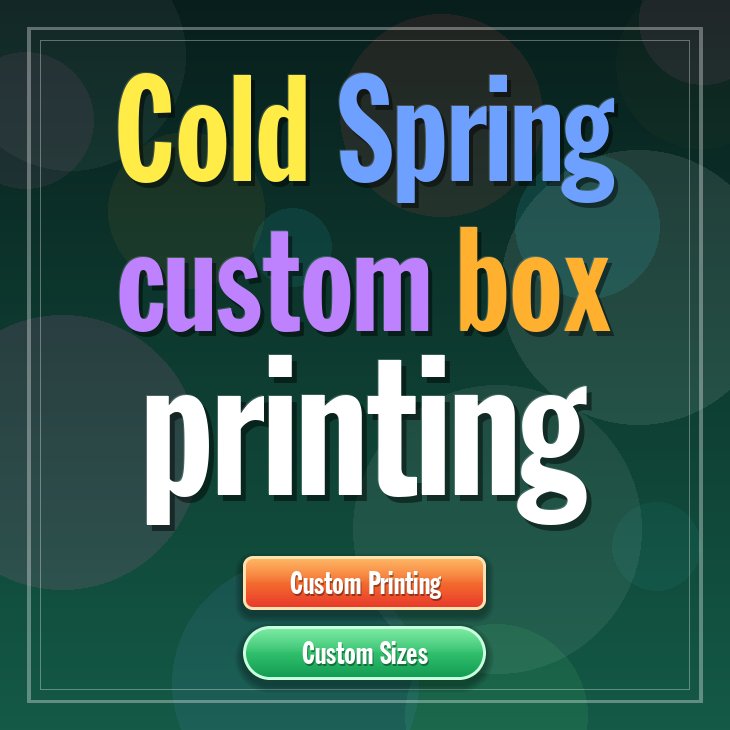 Cold Spring custom box printing