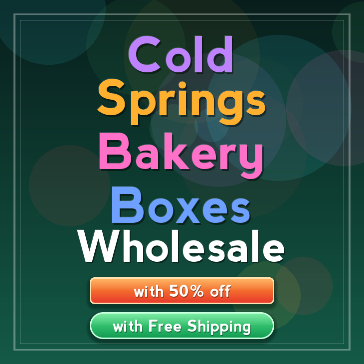 Cold Springs bakery boxes