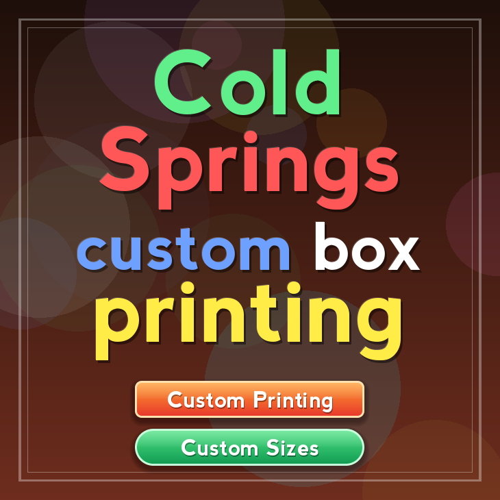 Cold Springs custom box printing