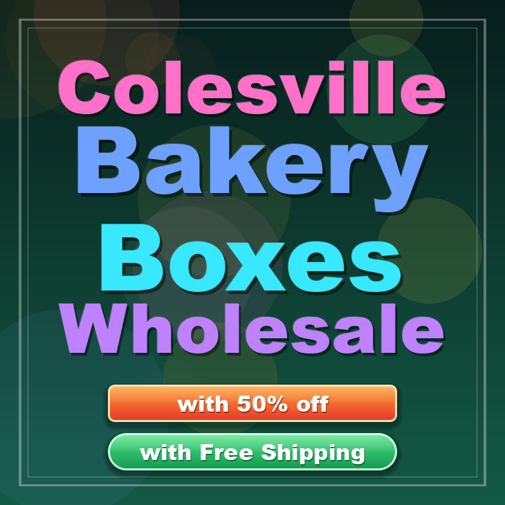 Colesville bakery boxes