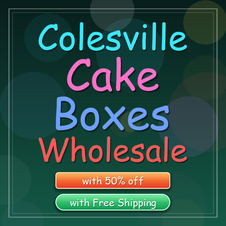 Colesville cake boxes