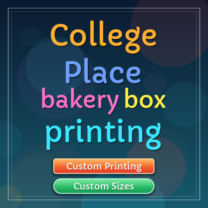 College Place bakery box printing