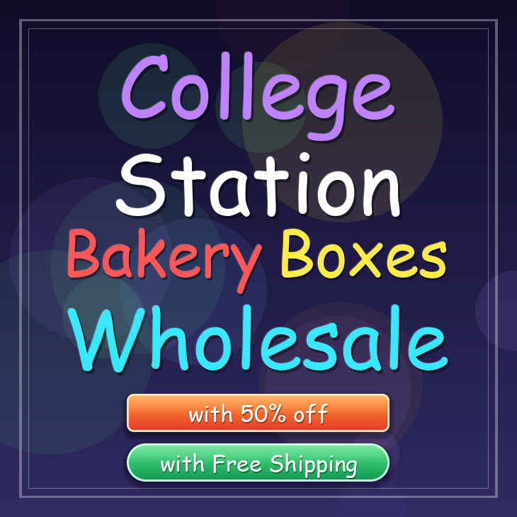 College Station bakery boxes