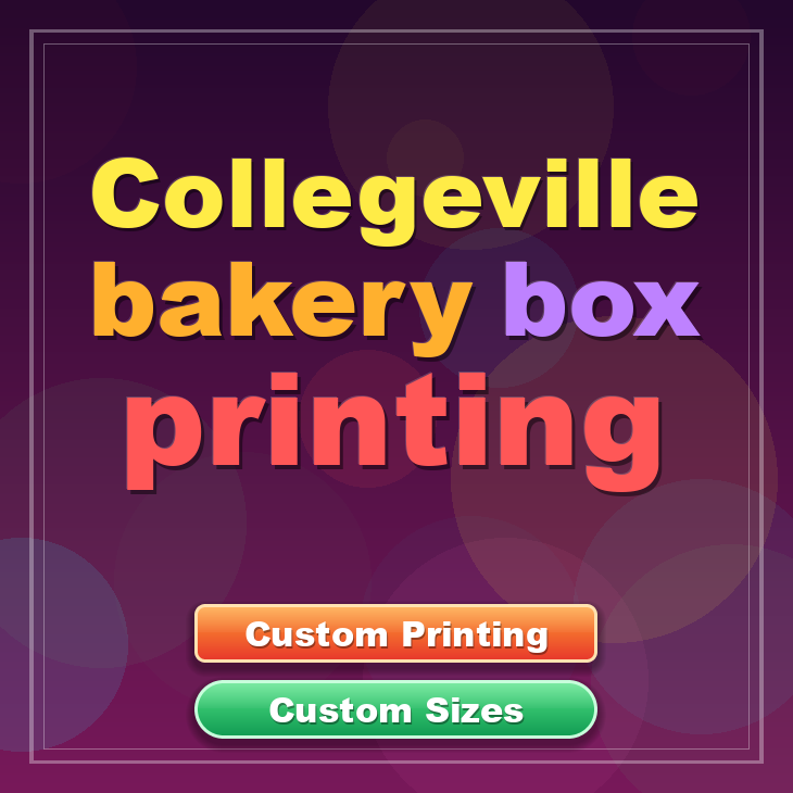 Collegeville bakery box printing