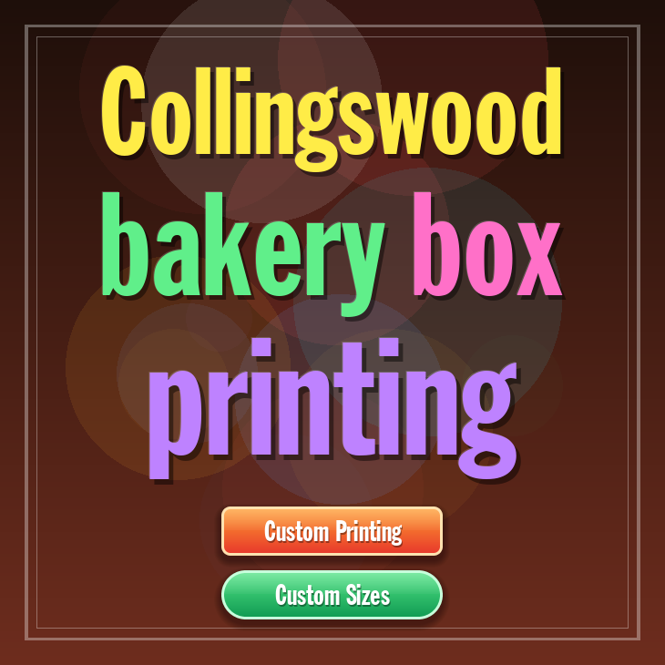 Collingswood bakery box printing