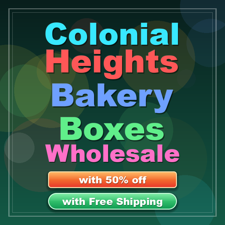 Colonial Heights bakery boxes