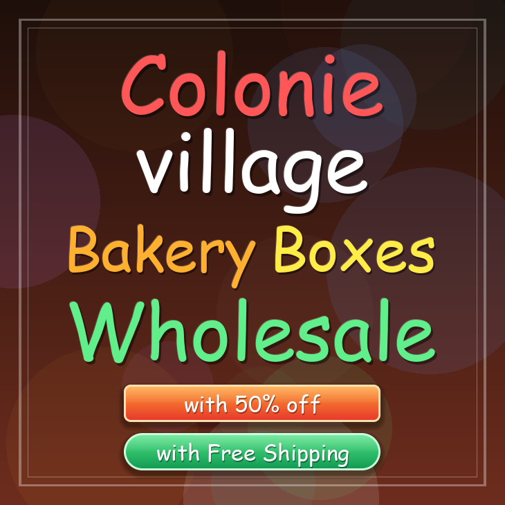 Colonie Village bakery boxes
