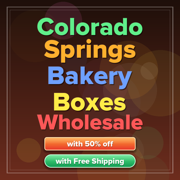 Colorado Springs bakery boxes