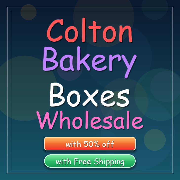 Colton bakery boxes