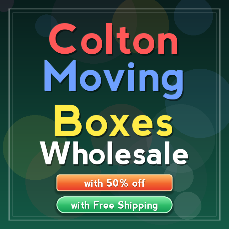 Colton moving boxes