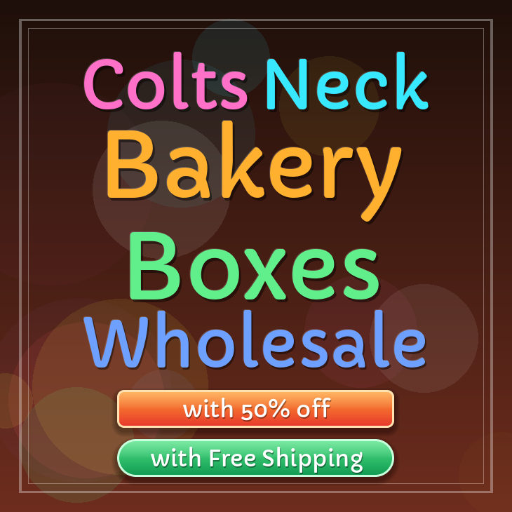 Colts Neck bakery boxes
