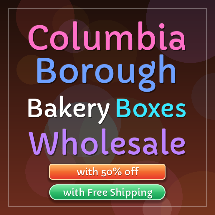 Columbia Borough bakery boxes