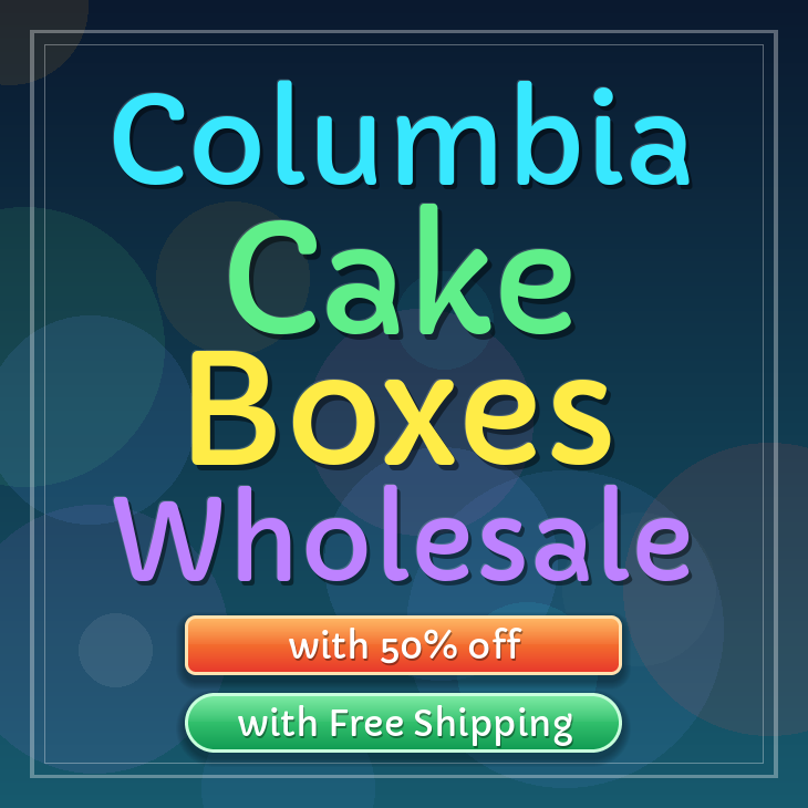 Columbia cake boxes