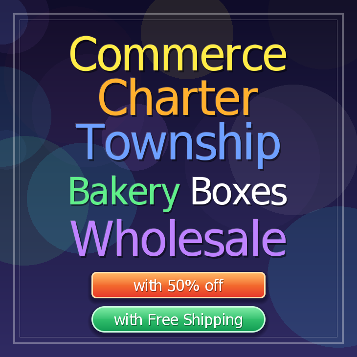Commerce Charter Township bakery boxes