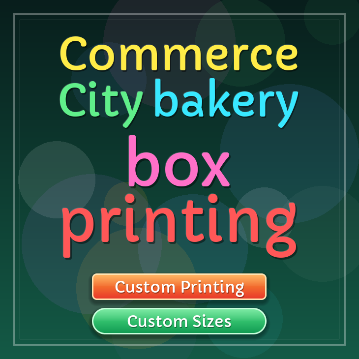 Commerce City bakery box printing