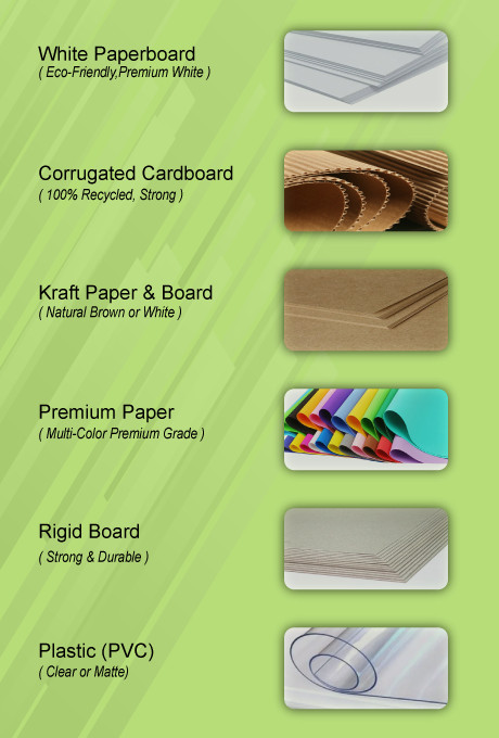 Compare Cosmetic Box Materials