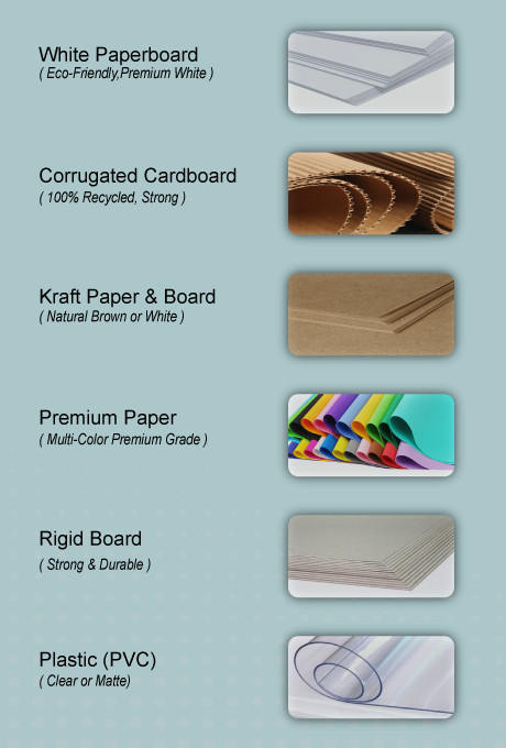 Compare Diecut Box Materials