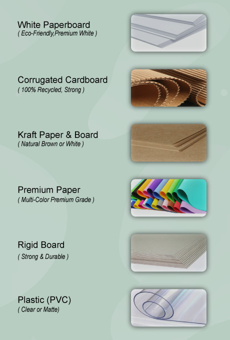 Compare Paper Box Materials