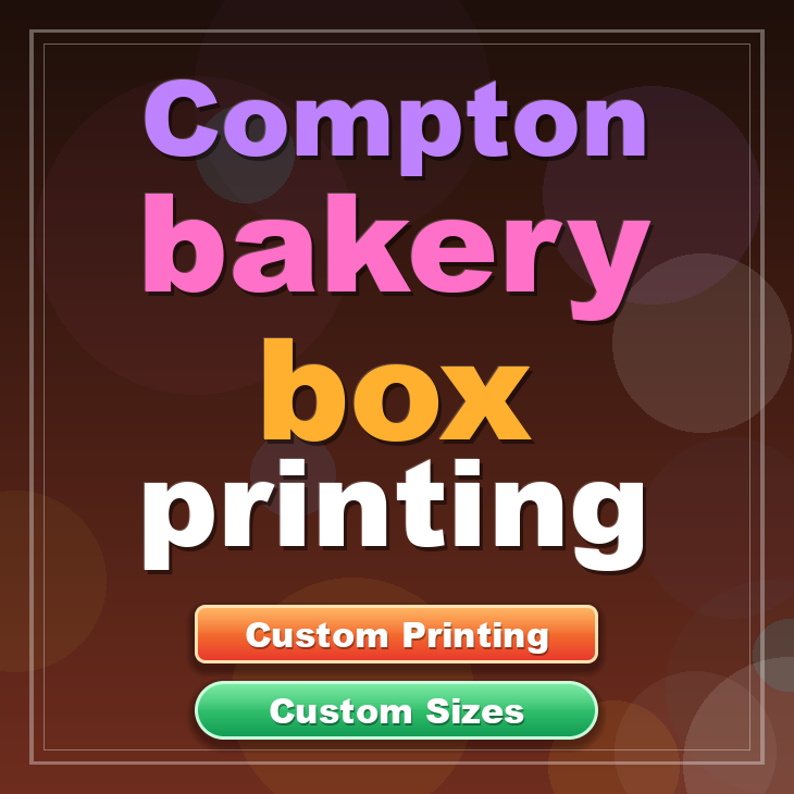 Compton bakery box printing