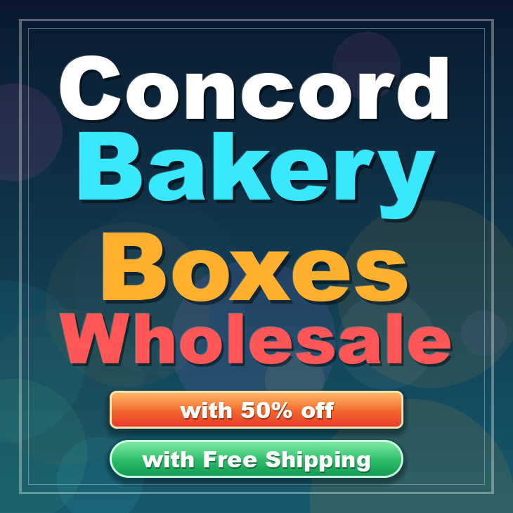 Concord bakery boxes