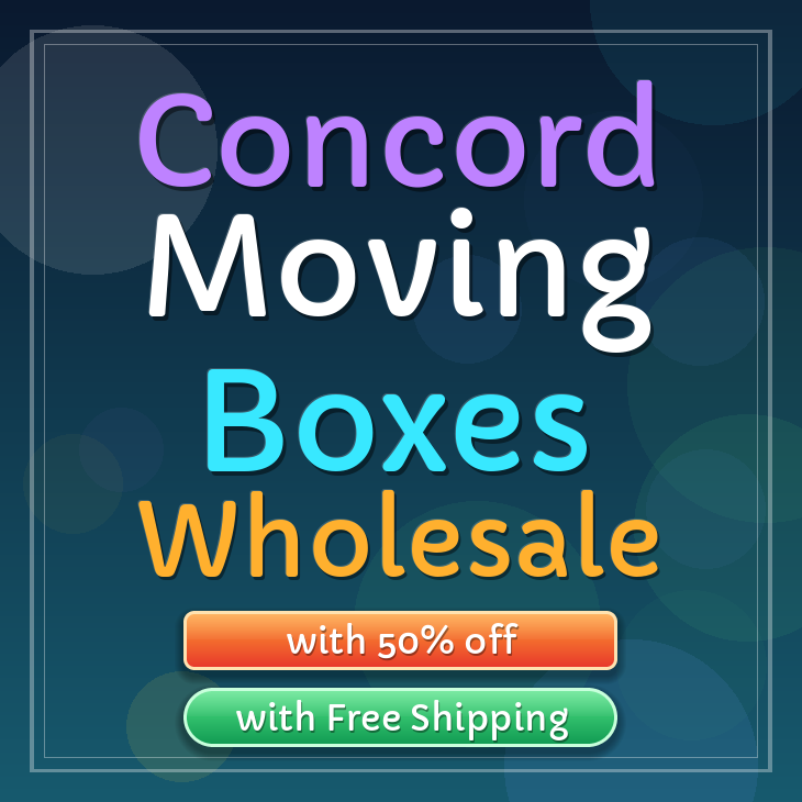 Concord moving boxes