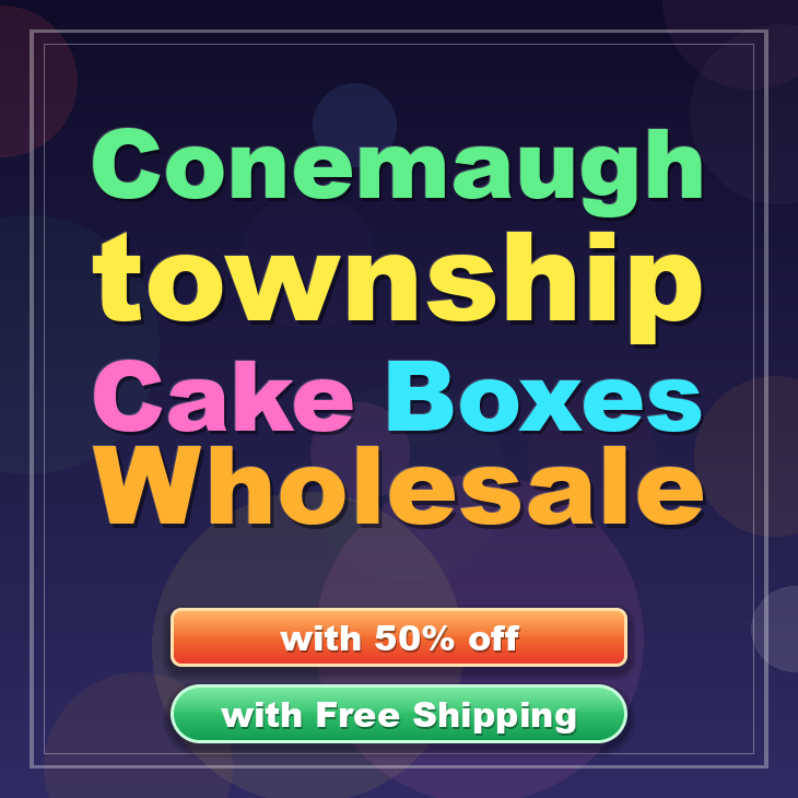 Conemaugh Township cake boxes