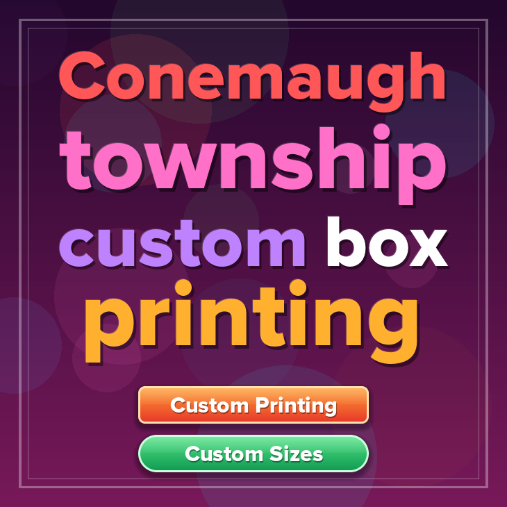 Conemaugh township custom box printing
