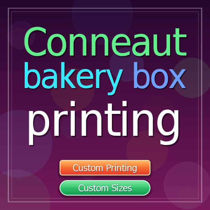 Conneaut bakery box printing