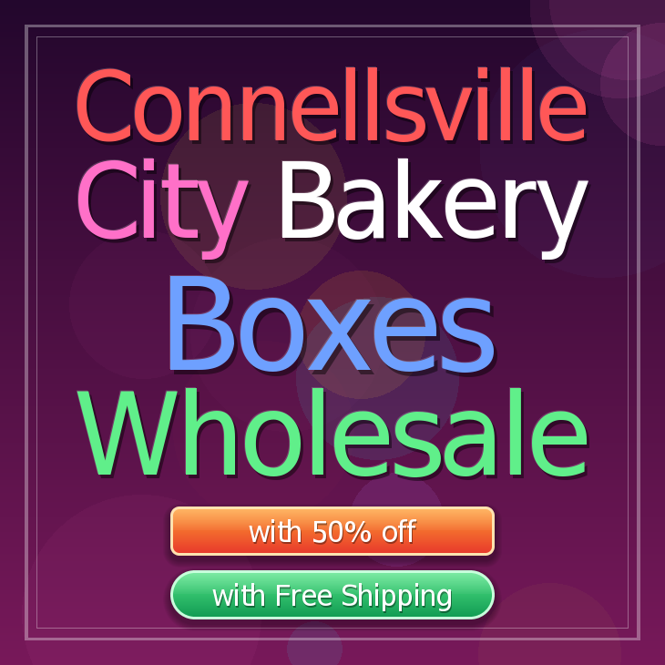 Connellsville City bakery boxes