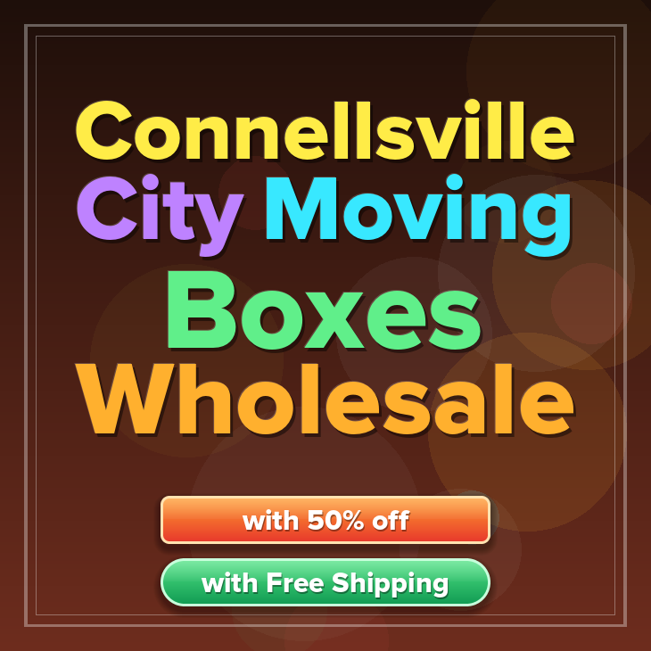Connellsville City moving boxes