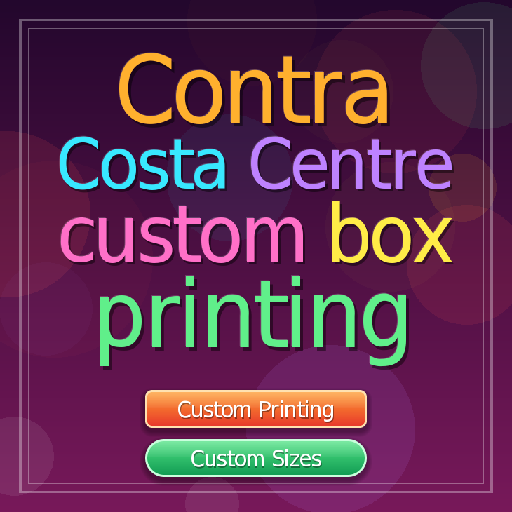 Contra Costa Centre custom box printing