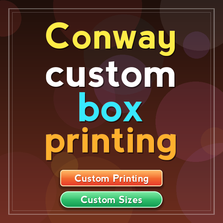 Conway custom box printing