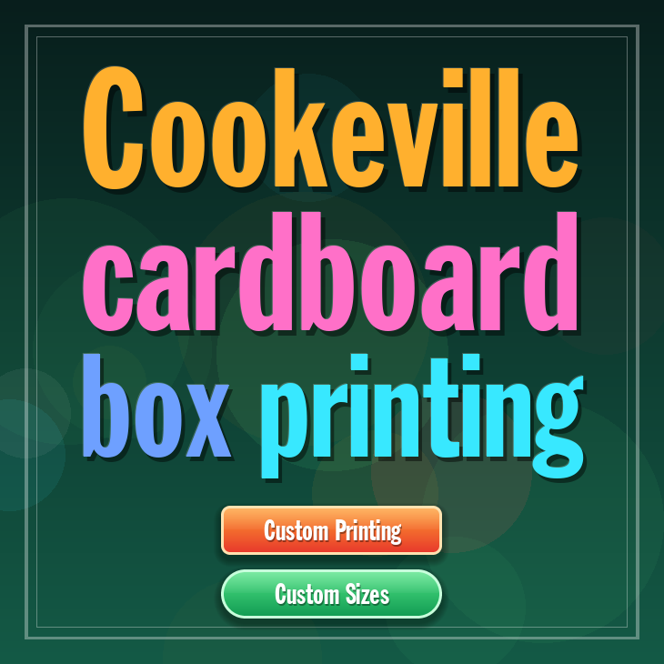 Cookeville cardboard box printing