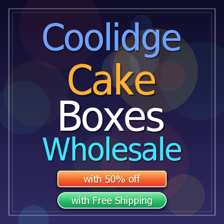 Coolidge cake boxes