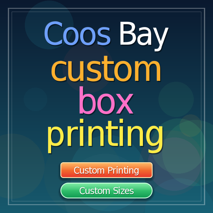 Coos Bay custom box printing