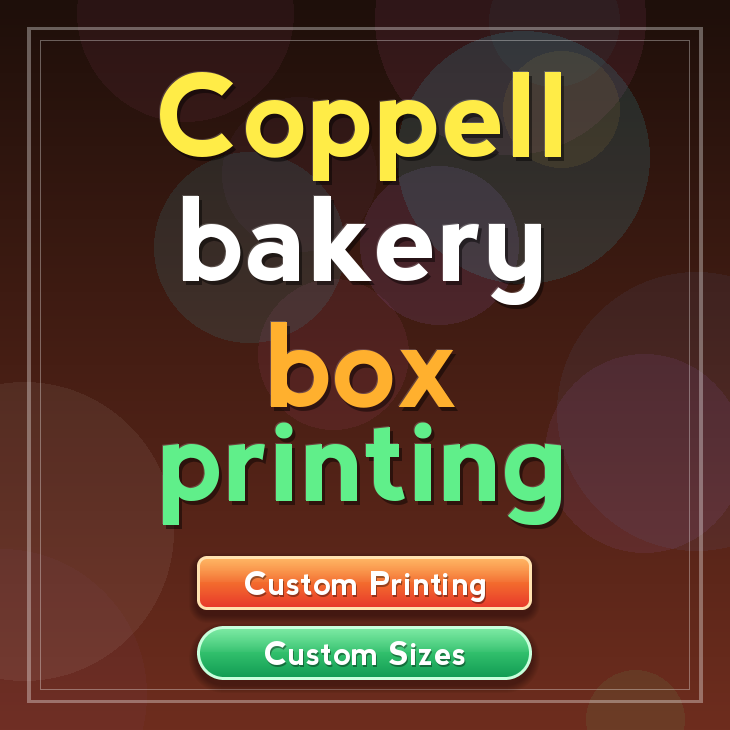 Coppell bakery box printing