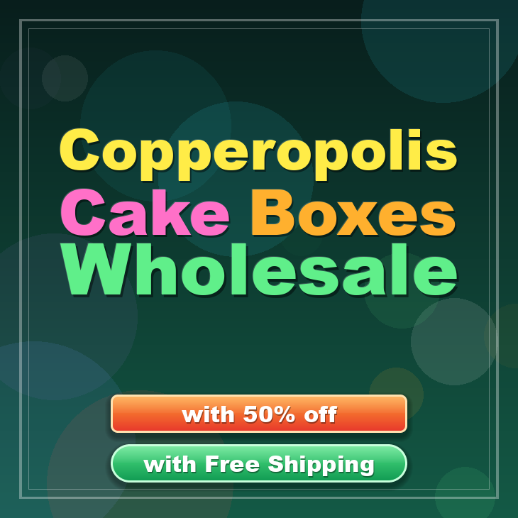 Copperopolis cake boxes