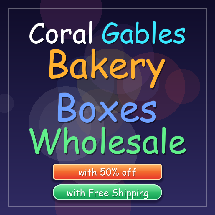 Coral Gables bakery boxes