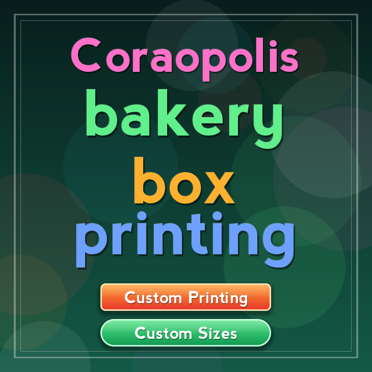 Coraopolis bakery box printing