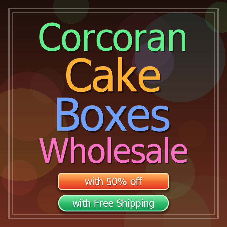 Corcoran cake boxes