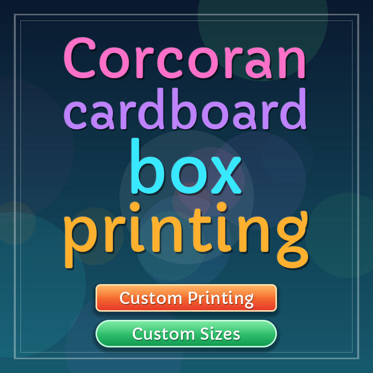 Corcoran cardboard box printing