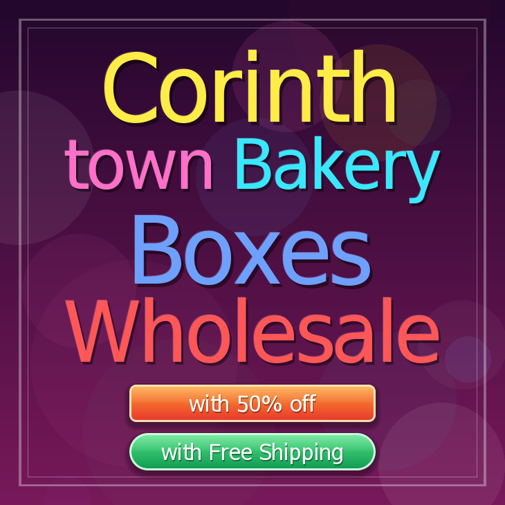 Corinth Town bakery boxes