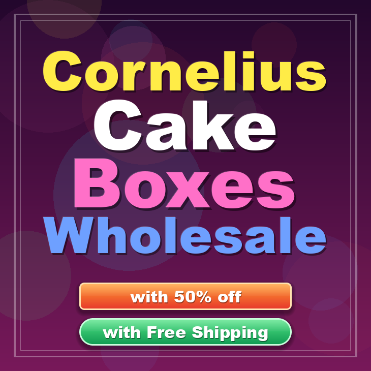 Cornelius cake boxes