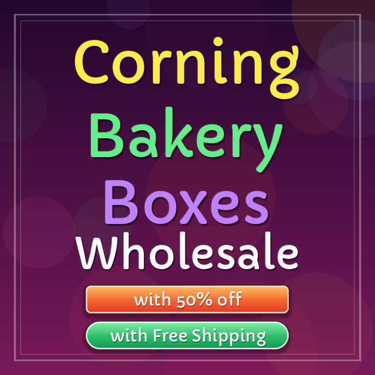 Corning bakery boxes
