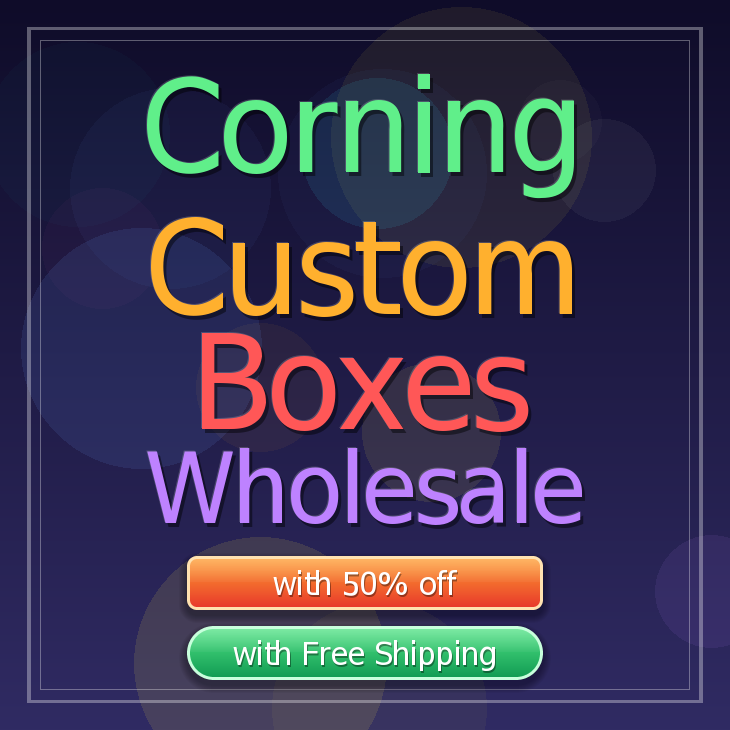 Corning custom boxes