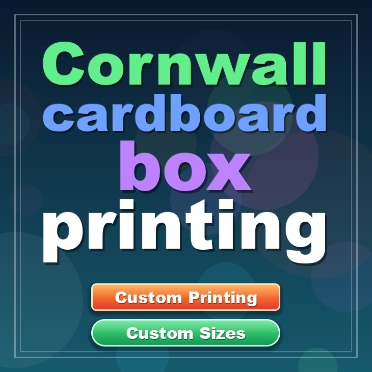 Cornwall cardboard box printing