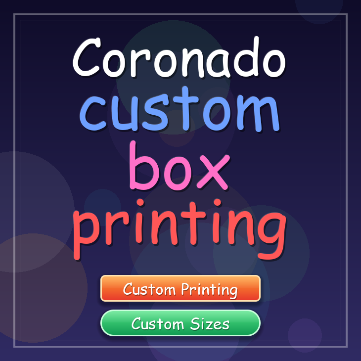 Coronado custom box printing