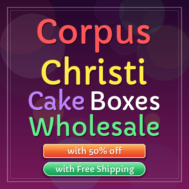 Corpus Christi cake boxes