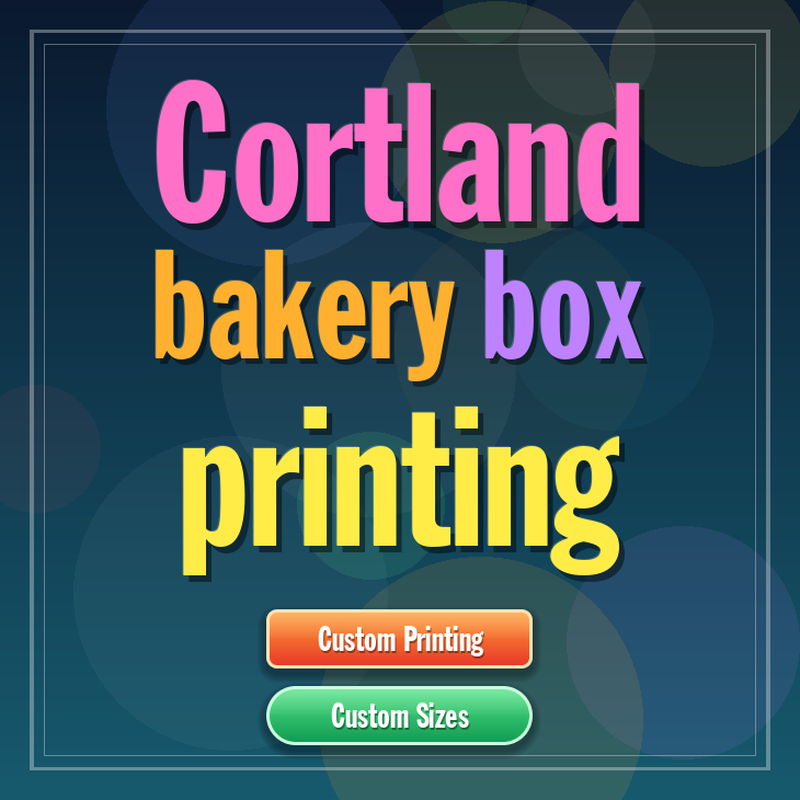 Cortland bakery box printing